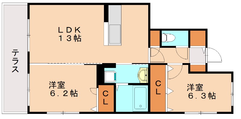部屋写真