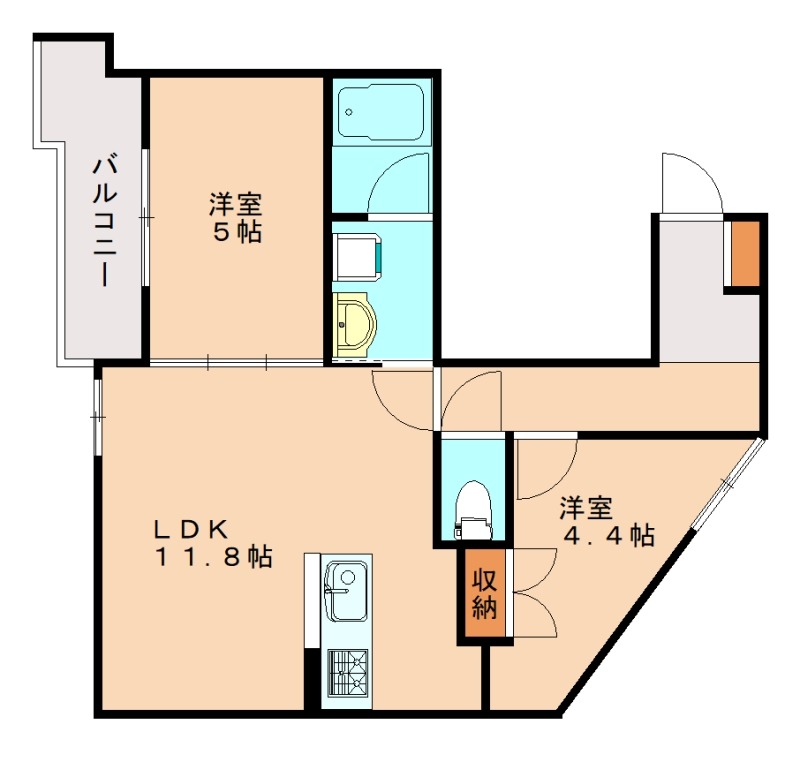 部屋写真