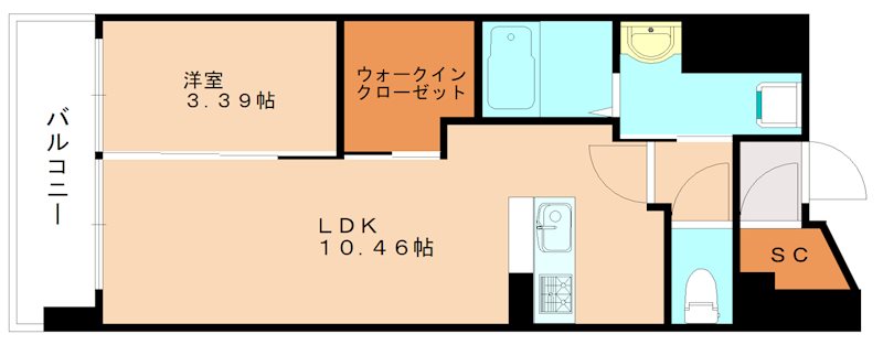 部屋写真