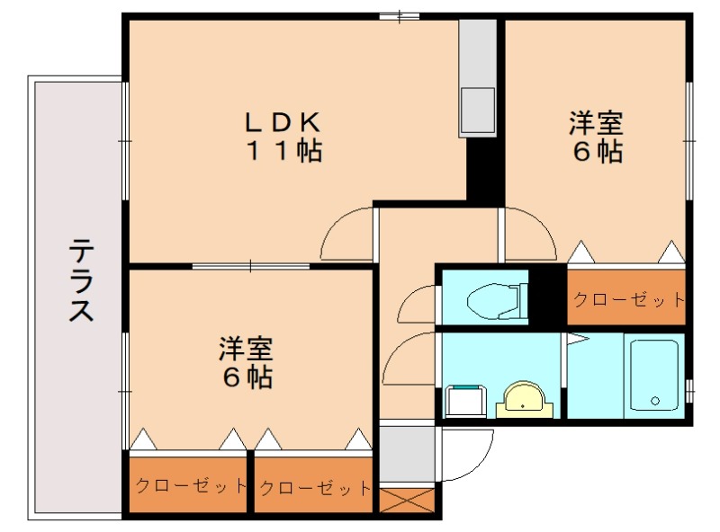 部屋写真