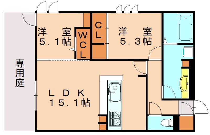 部屋写真