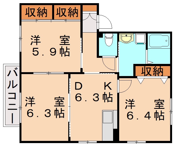 部屋写真