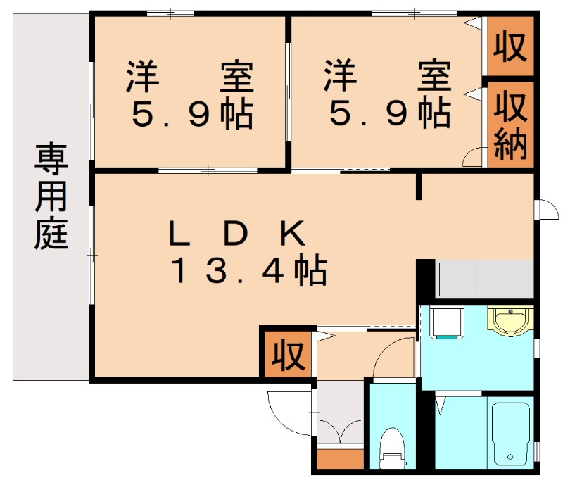 部屋写真
