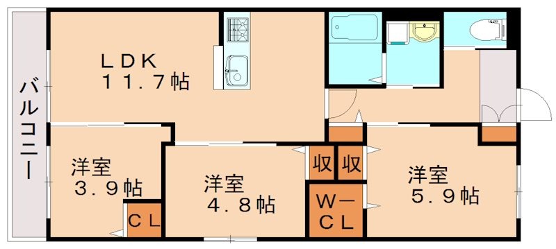 部屋写真