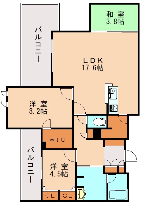 部屋写真