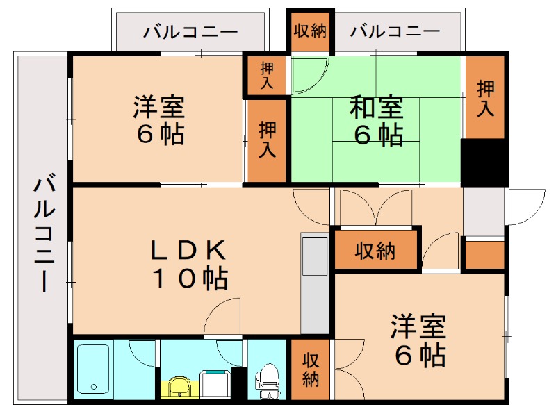 部屋写真