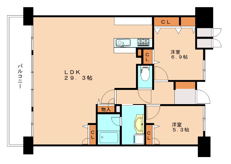 部屋写真