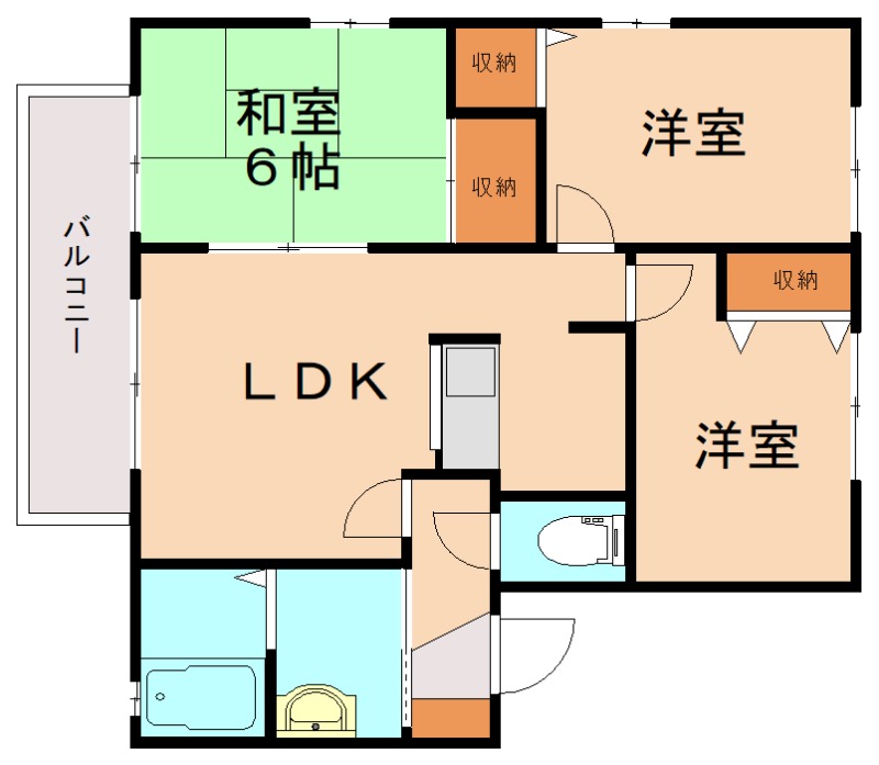 部屋写真