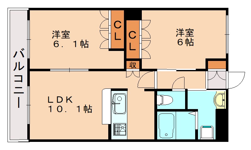 部屋写真