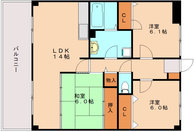 部屋写真