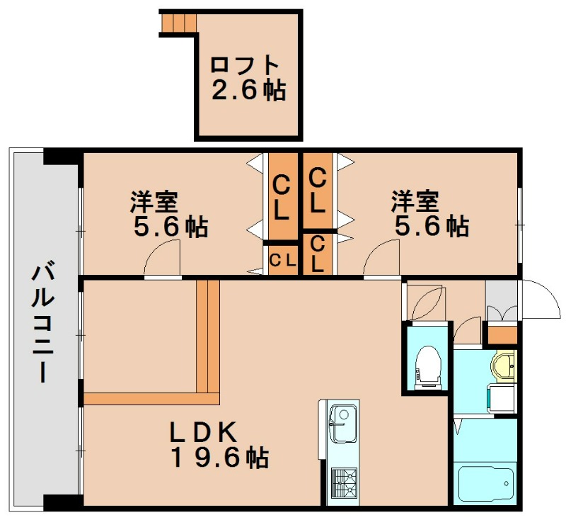 部屋写真