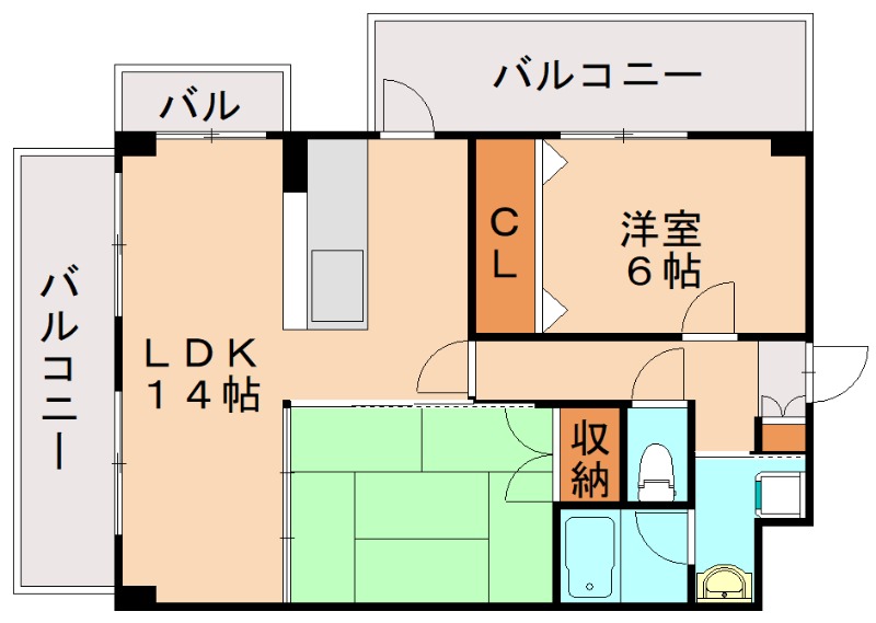 部屋写真