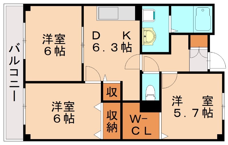 部屋写真