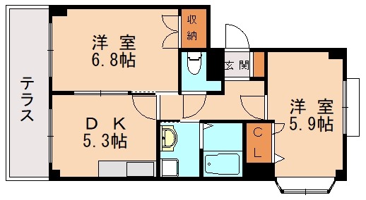 部屋写真