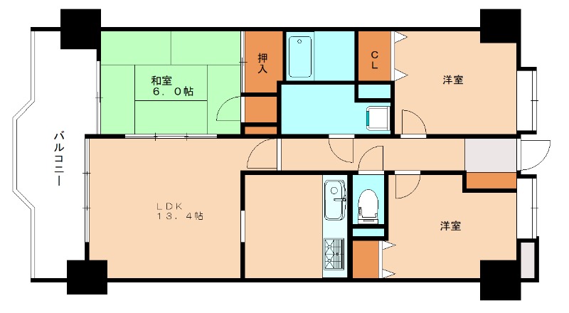 部屋写真