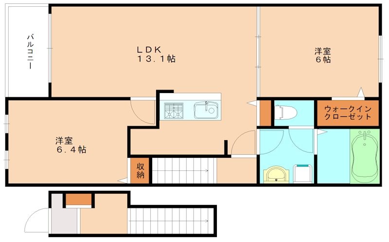 部屋写真