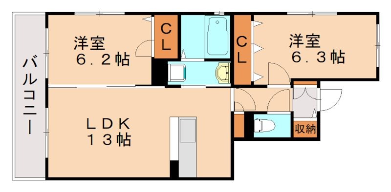 部屋写真