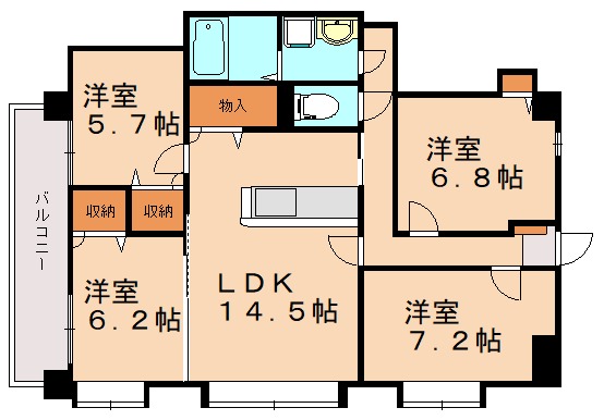 部屋写真