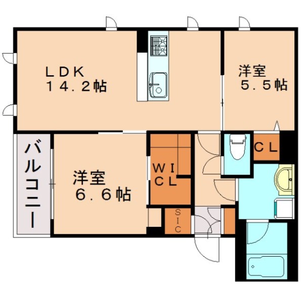 部屋写真