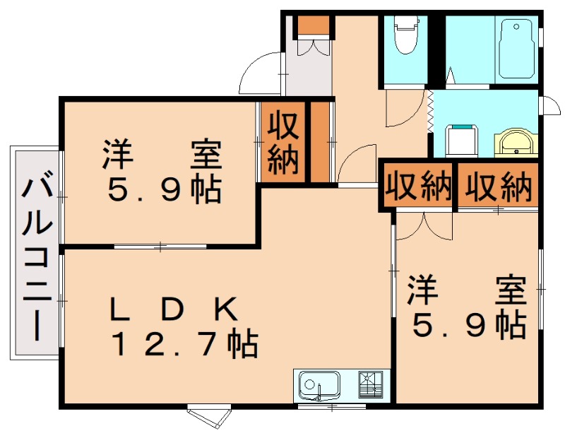部屋写真