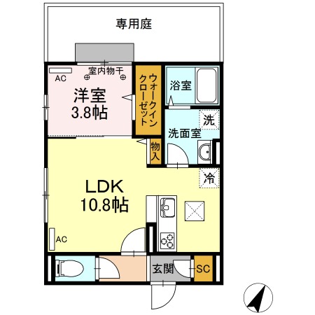 部屋写真