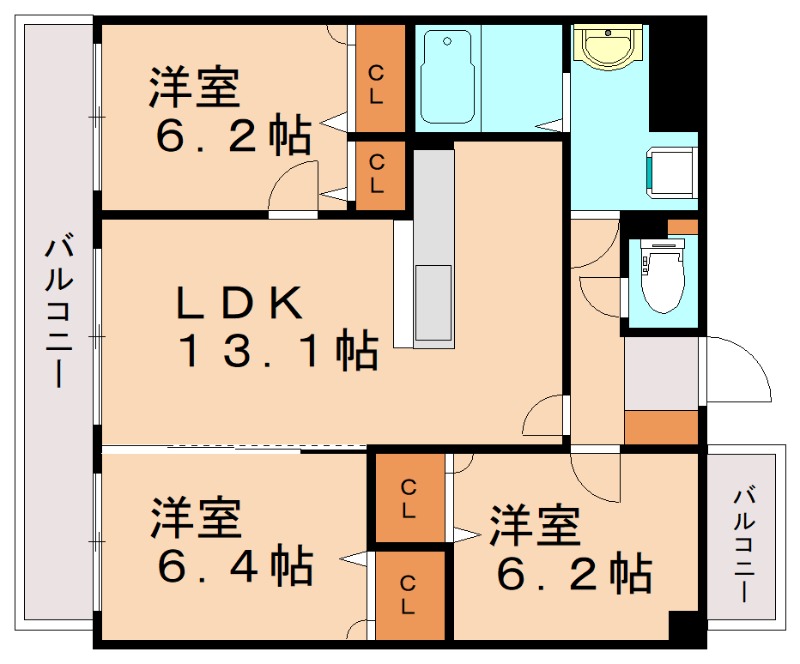 部屋写真