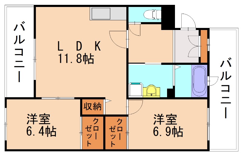 部屋写真
