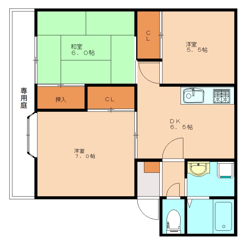 部屋写真