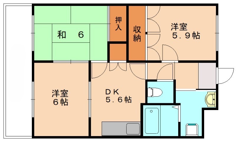 部屋写真