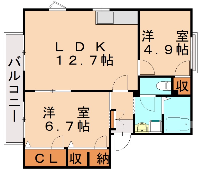 部屋写真