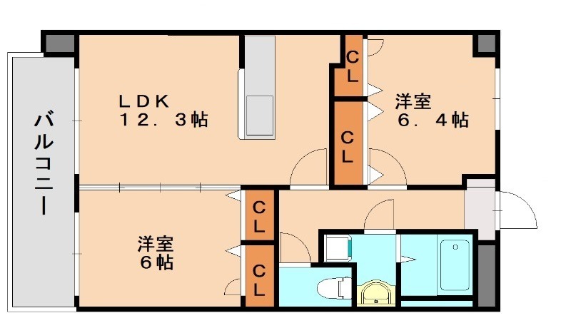 部屋写真