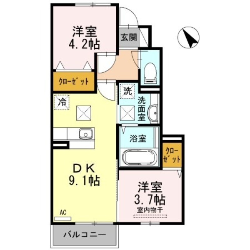 部屋写真