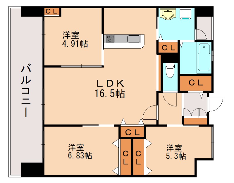 部屋写真