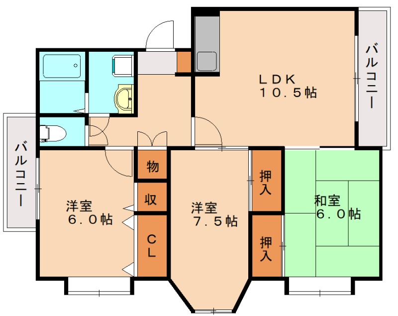 部屋写真