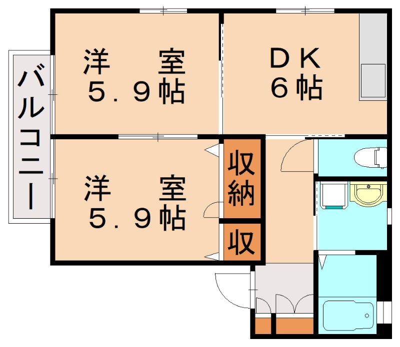 部屋写真