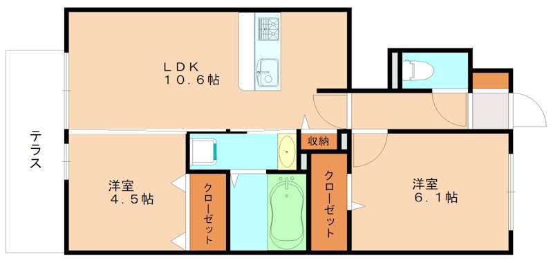 部屋写真