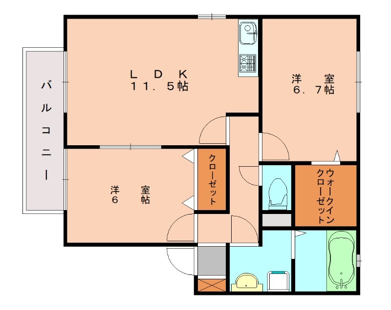 部屋写真