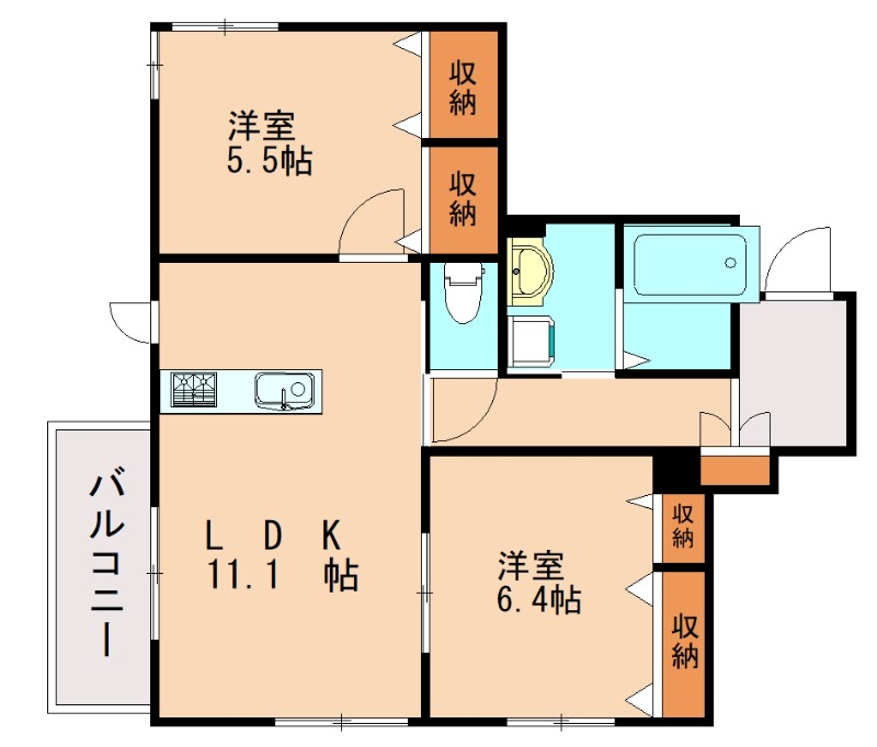 部屋写真
