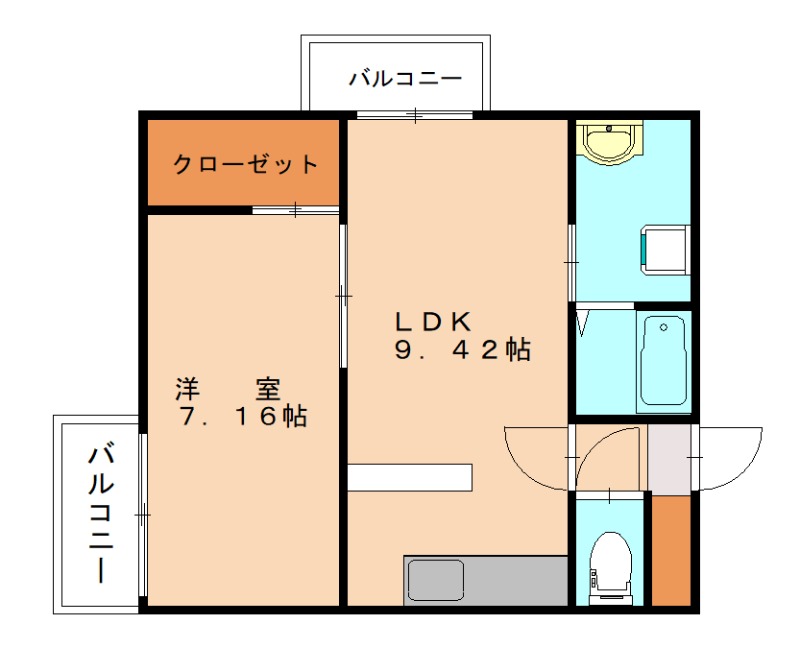 部屋写真