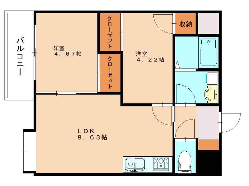 部屋写真