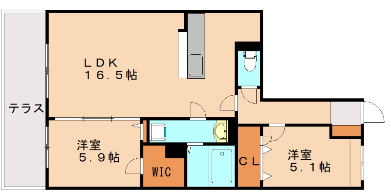 部屋写真