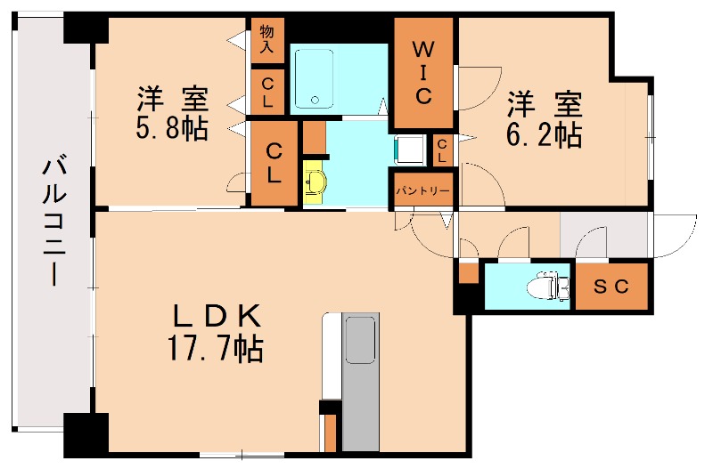 部屋写真