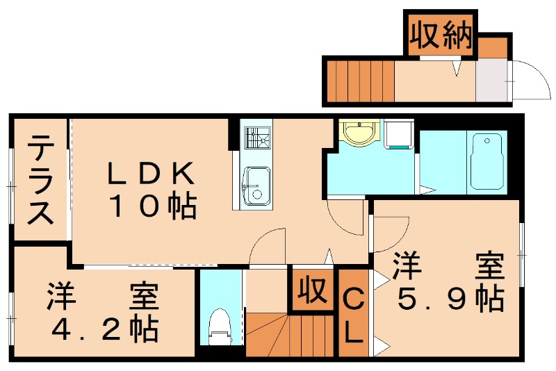 部屋写真