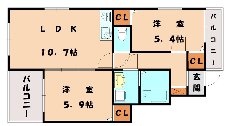 部屋写真