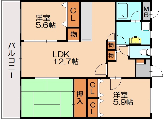 部屋写真