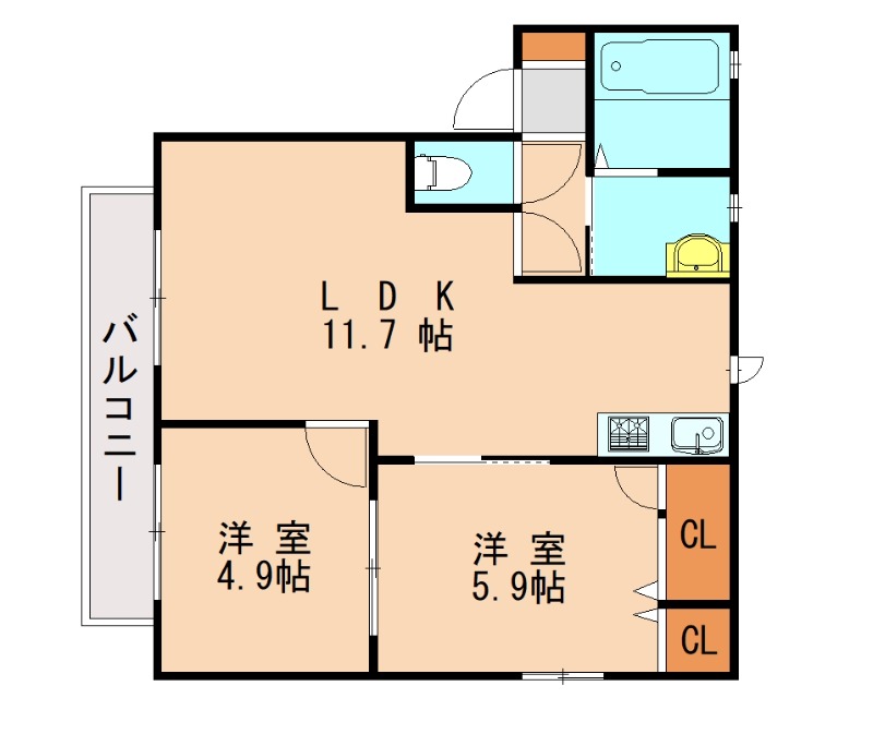 部屋写真