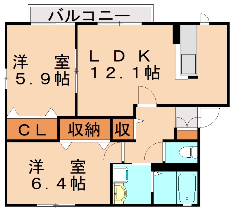 部屋写真