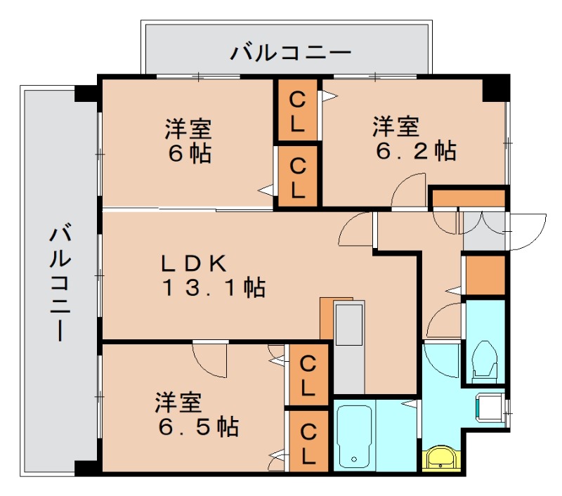 部屋写真