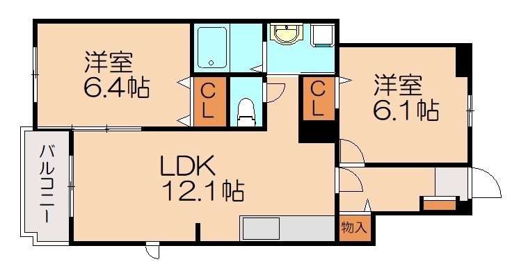 部屋写真