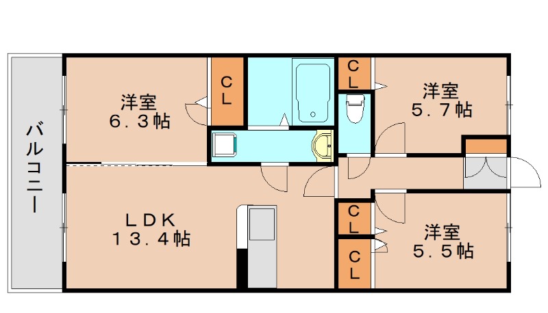 部屋写真